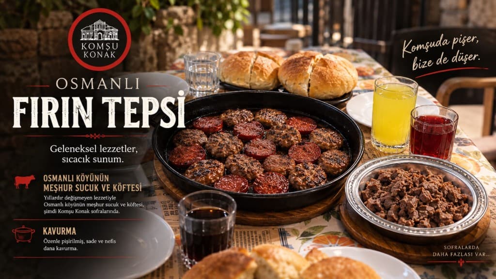 Osmanlı Tepsi (4 Kişilik)